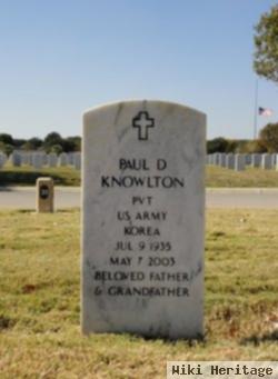 Paul D Knowlton