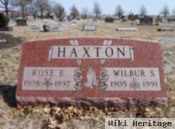 Wilbur S Haxton