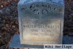 Walter Lee Watts