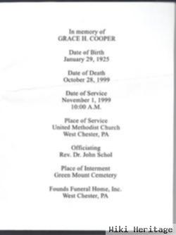 Grace Hannah Cooper