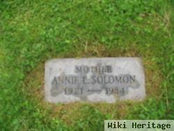 Annie L Solomon