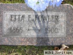 Etta E. Fowler