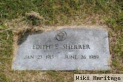 Edith E Sherrer