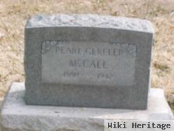 Pearl Gekeler Mccall