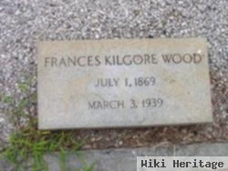 Frances Louise "fannie" Kilgore Wood