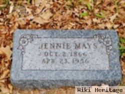 Virginia "jennie" Mays