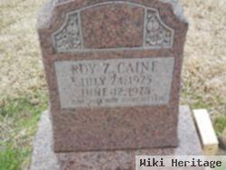 Roy Z. Caine