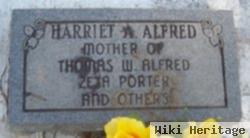 Harriet A Alfred