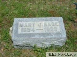 Mary J Gage