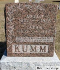 Sophie Augusta Louise Berg Kumm