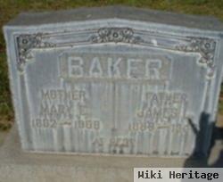 Mary Elizabeth Fisher Baker