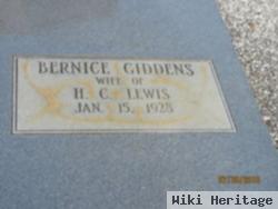 Bernice Giddens Lewis