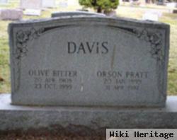 Olive Bitter Davis