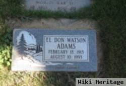 El Don Watson Adams