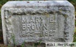 Mary E Brown