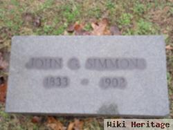 John G Simmons