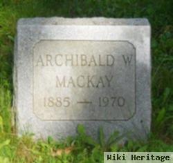 Archibald Wells Mackay