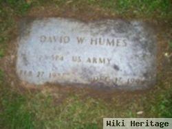 David W Humes