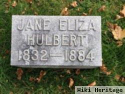 Jane Eliza Hulbert