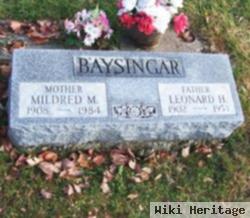 Leonard H Baysingar