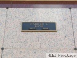 Harold L. Kaye