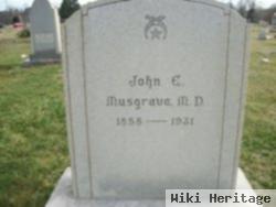 Dr John E. Musgrave