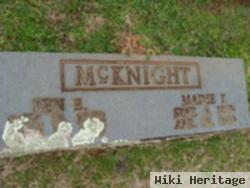 Benjamin Eli Mcknight