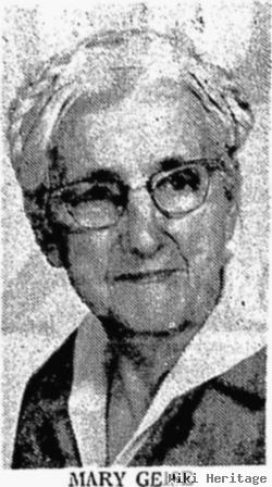 Mary E. Branson Geise