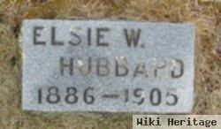 Elsie W Hubbard