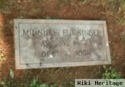 Minnie Bell Kirby Flickinger