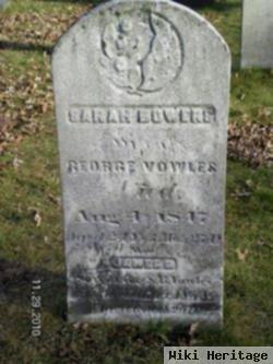 Sarah Bowers Vowles