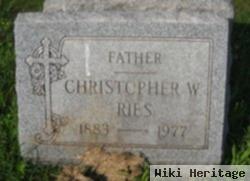 Christopher W Ries