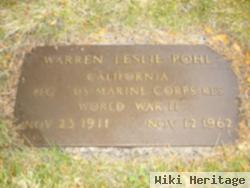 Warren Leslie Pohl