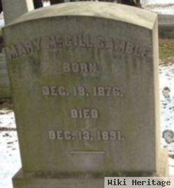 Mary Mcgill Gamble