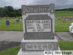 Martha Jane Myers