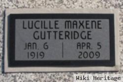 Lucille Maxene Mcanally Gutteridge