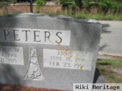 Annie B Peters