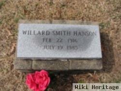 Willard Smith Hanson