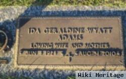 Ida Geraldine Wyatt Adams