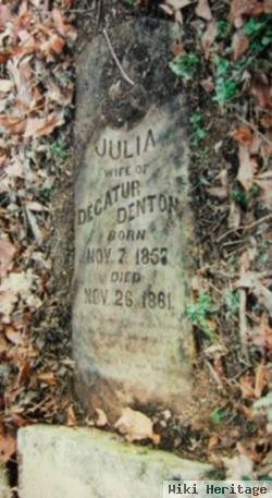 Julia C. Hudson Denton