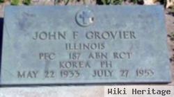 Pfc John Franklin Grovier