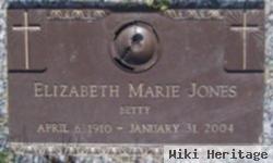 Elizabeth Marie "betty" Jones