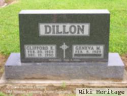 Clifford E Dillon