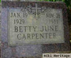 Betty June Carpenter