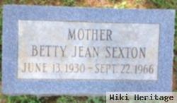 Betty Jean Brack Sexton