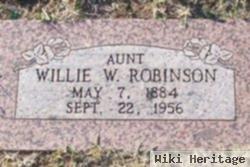 Willie W. Robinson