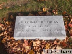 Virginia R. "aunt Gee Gee" Hicks