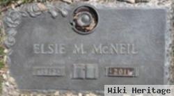 Elsie M Mcneil