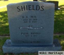 Harden Allison "pete" Shields, Jr