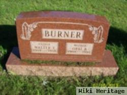 Walter T Burner